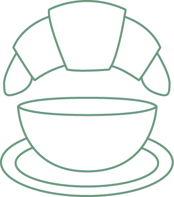 BreakfastServed from 7.30am to 11.30am under the glass roof, in the small lounge-library, or in your room. From €21.00