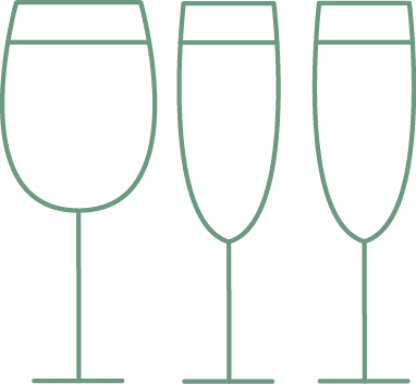 Honesty Bar A disposition et à tout moment de la journée dans le salon cheminée. À partir de 6,00€.