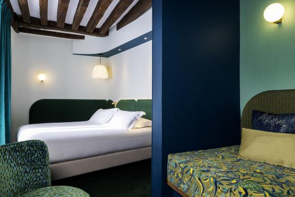 Hôtel L de Lutèce - chambres